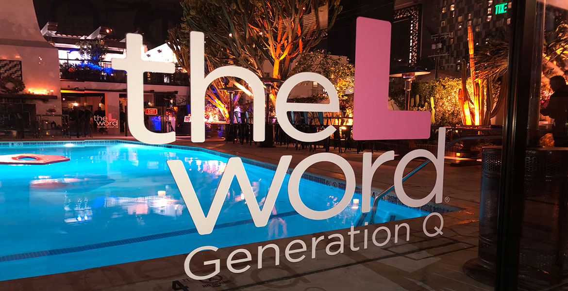 L WORD GENERATION Q LAUNCH PARTY DECALS